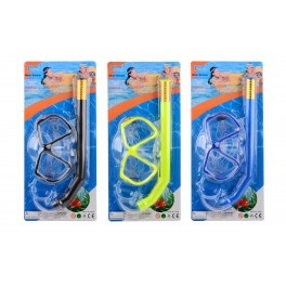 kartela G&ouml;zl&uuml;k Şnorkel SET