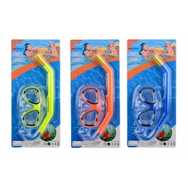 kartela G&ouml;zl&uuml;k Şnorkel SET