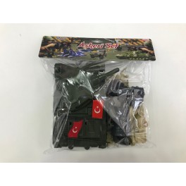 POŞETLİ ASKER SET